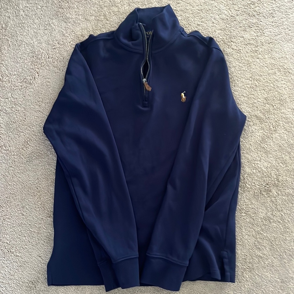 Boys Polo Ralph Lauren 3/4 Zip PullOver